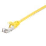 Cable de red V7 UTP Cat6 1 m blindado RJ45 macho amarillo S FTP