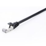 Cable de red V7 CAT6 STP SFTP 2 m RJ-45 blindado negro PVC