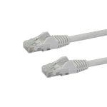 Cable Ethernet Cat6 StarTech UTP Snagless 1m Blanco RJ45 cobre chapado oro