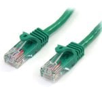 Cable de red Cat5e StarTech 45PAT3MGN 3m verde RJ45 sin enganche UTP Snagless