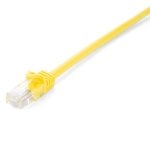 Cable de red V7 CAT6 1 m Amarillo RJ-45 UTP PVC Alta Velocidad