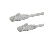 Cable de red Cat6 StarTech N6PATC10MWH 10 m RJ-45 UTP Blanco chapado en oro