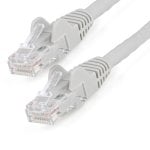 Cable Ethernet StarTech.com 15m CAT6 LSZH 10Gb Snagless PoE 100W Gris