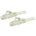 Netzwerkkabel Cat6 StarTech 5m weiß Snagless RJ45 UTP PoE 1000 Mbit/s