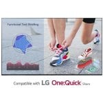 LG 86UL3J-B Pantalla de señalización digital 86" IPS 4K UltraHD WiFi WebOS 16/7 Azul