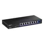Switch Trendnet TEG-S5091 Ethernet Full Duplex de 8 portas 2,5 G para montagem na parede, sem ventoinha