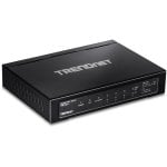 Switch TRENDnet TPE-TG611 6 Puertos Gigabit PoE+ con SFP y Full Duplex