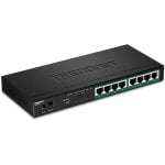Switch TRENDnet TPE-TG84 Gigabit 8 Puertos PoE+ Sin Ventilador Montaje Pared