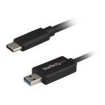 Cable de transfert USB 3.0 StarTech.com USB A vers USB C 2m Noir Plug and Play