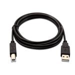 Cavo USB V7 USB 2.0 A maschio a B maschio 2 m Nero 0,48 Gbit/s Alta Velocità Cavo USB V7 USB 2.0 A maschio a B maschio 2 m Nero 0,48 Gbit/s Alta Velocità