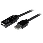 Cavo di Estensione USB 2.0 Attivo 10 m StarTech Maschio a Femmina USB A Nero
