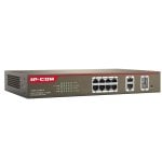 Switch IP-COM S3300-10-PWR-M Gestionado L2 Fast Ethernet PoE 12 Portas 2 SFP