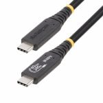 USB4 Kabel StarTech.com 0,5 m USB C zu USB C 240 W 40 Gbit/s Schwarz
