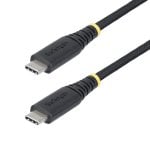 Cabo USB StarTech.com S2CEPR2M-USB-CABLE USB C macho-macho 2 m potência 240 W preto