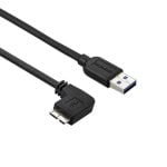 Cable USB StarTech USB3AU2MLS 2 m USB 3.2 Gen 1 Micro-USB B Angulado Negro