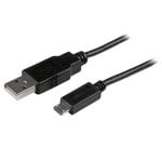 Cabo Micro-USB StarTech.com USBAUB3MBK 3 m USB 2.0 Macho/Macho Preto