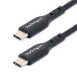 Cable USB StarTech.com 0,5m USB-A à Micro-USB B Noir Fin 0,48 Gbps