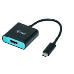 Adaptador QUO USB-C a HDMI 4K 60Hz Macho-Hembra Negro