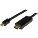 Cable Mini DisplayPort a HDMI StarTech 1 m Negro Ultra HD 4K pasivo