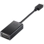 Adapter HP P7Z54AA USB-C auf VGA Schwarz Kompakt 7,6 cm Leichtgewicht