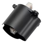 Adaptador de red Axis 5506-891 RJ-45 a RJ-45 macho negro para AXIS Q6000-E