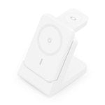 Kabelloses Ladegerät Aisens ASCH-15W4WC063-W 15W 4-in-1 USB-C 5000mAh Weiß