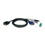 Kit Cable KVM Tripp Lite P780-006 USB/PS2 1.83 m VGA Negro para NetController