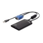 Adaptador KVM USB Crash Cart StarTech NOTECONS01 VGA Compatible Multi SOs Compacto