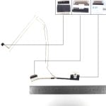 Cabo flexível para portátil Dell 3540 3440 0tfgm2 450.0sf0d.0022 Fhd 30 pinos
