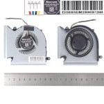 Ventiladores Cpu + Gpu Para Portátil Msi Ge66 Gp66 Gl66 Ms-1541 1542 N453 N454
