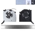 Ventilador GPU para portátil Lenovo Legion R9000k Y9000k Legion7 16ach 2021 10v