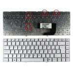 Teclado para portátil Sony Vaio VGN-NW Series Blanco