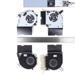 Ventoinhas CPU + GPU para portátil Asus Rog Strix G731 G531GW G512LV G712 G542L 12V