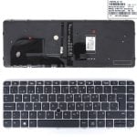 Clavier d'ordinateur portable rétro-éclairé pour Hp 840 G3 745 G3 848 G3 840 G4 745 G4 Zbook 12-0155c-dz01-k19 argent