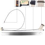 Cabo flexível para portátil Asus X3400pa M3401q K3400p X3400ph Ddxjdblc100 40 pinos Cabo flexível para portátil Asus X3400pa M3401q K3400p X3400ph Ddxjdblc100 40 pinos