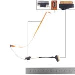 Cabo flexível para portátil Dell 15-7590 G7-7590 07cch1 240 Hz 40 pinos