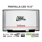 Ecrã para portátil de 15,6" LQ156M1JW25 LED 1920x1080