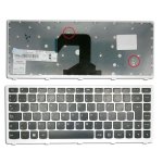 Teclado para portátil Lenovo S400 Negro con marco blanco