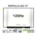 Ecrã LED para portátil de 14" NE140QDM-NX1 120Hz 40 pinos QHD