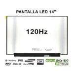Écran LED 14" pour Portable NE140QDM-NX1 120Hz 40 Pins QHD Portatilmovil