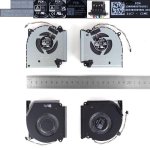 Lüfter CPU + GPU für Laptop Asus Rog 5plus 5r G513qy 12v