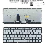 Rückleuchtende Tastatur Lenovo IdeaPad Air 12 Yoga 900s-12isk Silber Rahmenlos