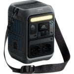 Estacao de energia Anker SOLIX C300X 288Wh 2 AC 1 USB-A 3 USB-C LiFePO4 Solar WiFi Bluetooth Ecrã LCD