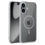 COOL Capa para iPhone 17 Margens Magnética Prateada