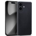 Capa de silicone cool para iPhone 17 preta