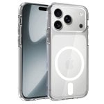Capa cool para iPhone 17 Pro magnética transparente