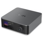 Amplificador digital WiiM Ultra WiFi 6 Bluetooth 5.3 RCA HDMI ARC ecrã tátil