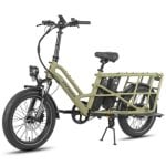 Bicicleta eléctrica Fafrees FF20 CUV Motor 250W 48V 24Ah 20" Frenos Disco Hidráulicos Verde