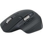 Ratón Logitech MX Master 3S Inalámbrico RF Bluetooth 8000 DPI Grafito Silencioso Ergonómico