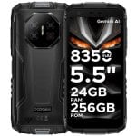 DOOGEE Fire 3 Ultra 6GB/256GB 5.5" 4G Dual SIM Bateria 8350mAh Android 15 Preto DOOGEE Fire 3 Ultra 6GB/256GB 5.5" 4G Dual SIM Bateria 8350mAh Android 15 Preto